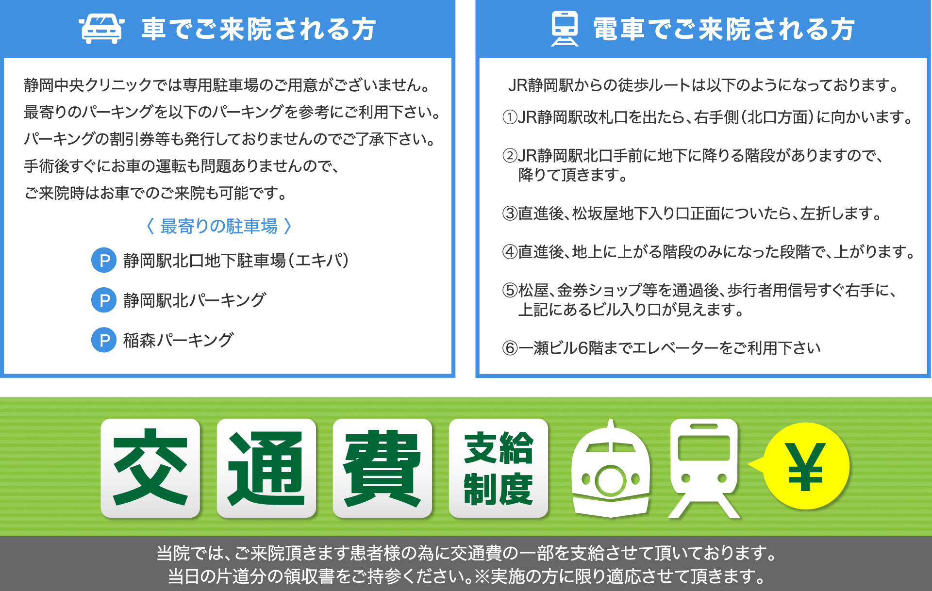 来院される方